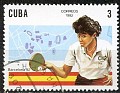 Cuba 1992 Sports 3 ¢ Multicolor Scott 3382